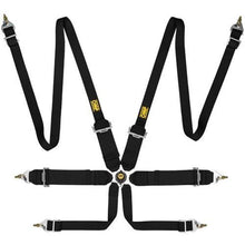 OMP First 3/2 Racing Harness Black - DA0-0204-B02-071