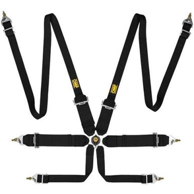 OMP First 3/2 Racing Harness Black - DA0-0204-B02-071