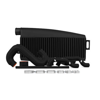 Mishimoto Top-Mount Intercooler Kit For 2002-07 Subaru WRX, 04-07 STI - Powder Coated Black & Black Hoses - MMTMIC-WRX-01BKBK