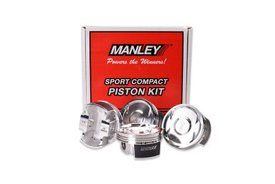 Manley 04+ Subaru WRX/STI EH257 99.50mm Bore STD Size 8.5:1 Dish Piston Set - 632200C-4