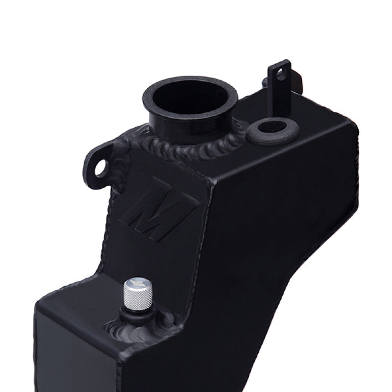 Mishimoto 08+ Subaru WRX/STI Black Aluminum Coolant Overflow Tank - MMRT-STI-08BK - Close Up