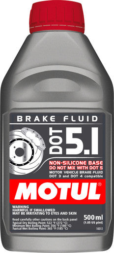 MOTUL 1/2L Brake Fluid DOT 5.1 (Case of 12) - 100951