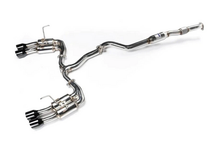 Invidia 2022+ Subaru WRX Gemini Single Layer Quad Black Tip Cat-Back Exhaust - HS22WRXGM4SB