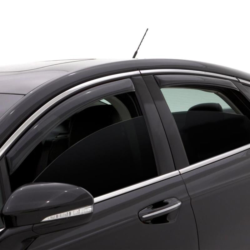 AVS 10-14 Subaru Outback Ventvisor In-Channel Front & Rear Window Deflectors 4pc - Smoke - 194484 - Mounted