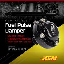 AEM AN6 ORB 40-70psi Fuel Pulse Damper - 25-4002 - lifestyle view