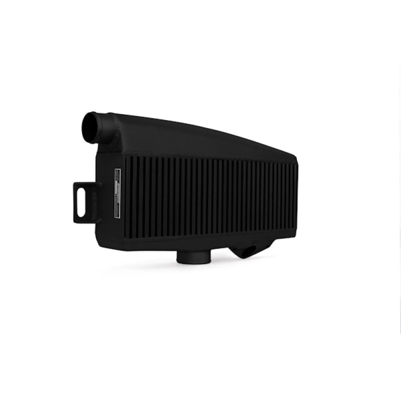 Mishimoto Subaru 02-07 WRX/04-07 STi Top-Mount Intercooler Kit - Powder Coated Black & Black Hoses - MMTMIC-WRX-01BKBK - Close Up