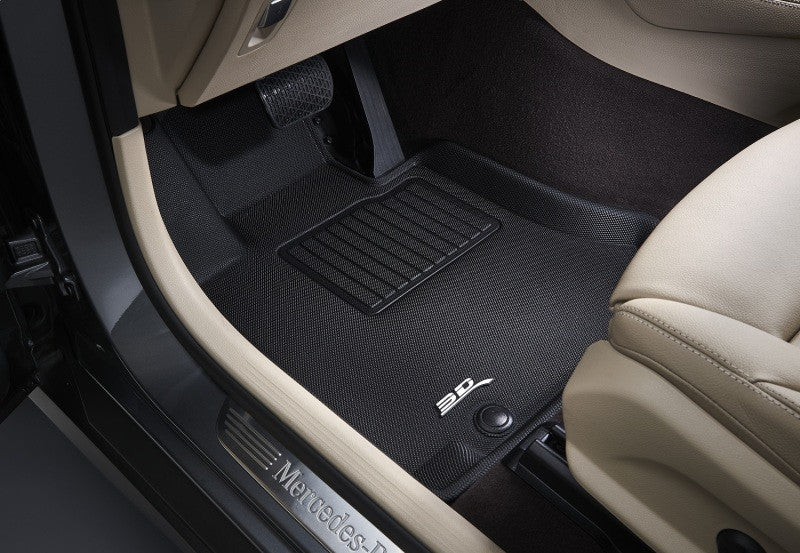 3D MAXpider 20-21 Subaru Legacy/Outback Kagu 1st Row Floormat - Black - Installed