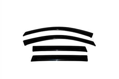 AVS Ventvisor Outside Mount Window Deflectors Front & Rear For 2000-04 Subaru Legacy Wagon - Smoke - 94922