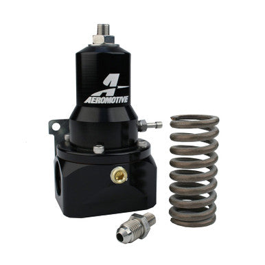 Aeromotive Regulator - 30-120 PSI - .500 Valve - 2x AN-10 Inlets / AN-10 Bypass