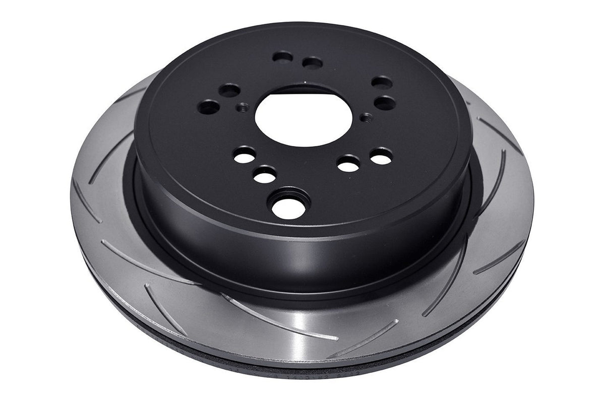 DBA Rear Street Series T2 Slotted Brake Rotor For 2022+ Subaru WRX, 13-20 BRZ