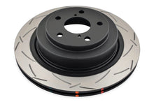 DBA Rear 4000 Series T3 Slotted Brake Rotor For 2006-07 Subaru WRX, 05-08 Legacy GT