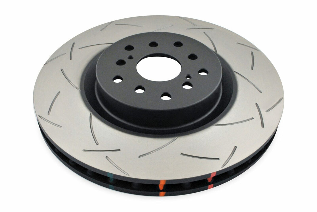 DBA Front 4000 Series T3 Slotted Brake Rotor For 2008-14 Subaru WRX w/ Brembo, 04-17 WRX STI