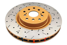 DBA Front 4000 Series XS Gold Drilled & Slotted Brake Rotor For 5x100 bolt pattern, 04 WRX STI - DBA4654XS