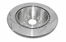 DBA Rear Street Series T2 Slotted Brake Rotor For 2004-13 Subaru WRX STI - Bottom