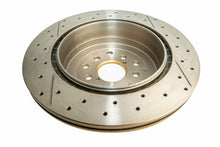 DBA Rear Street Series XGold Drilled & Slotted Brake Rotor For 2007-11 Subaru WRX, 04-07 STI, 03-09 Legacy - Bottom