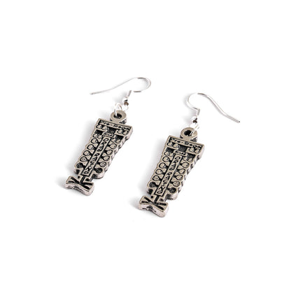 Garage Girls Jewelry Drag Race Tree Earrings