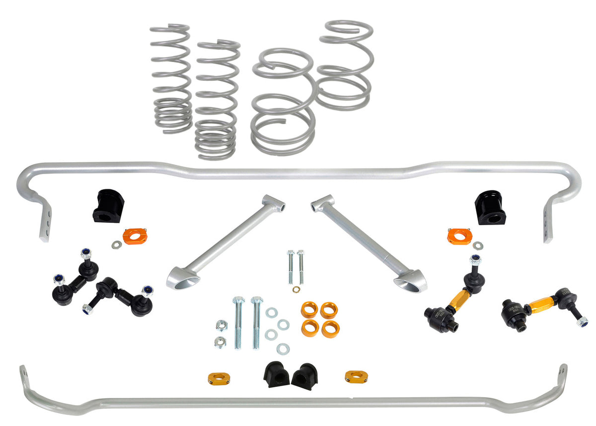 Whiteline Coil Spring / Stabilizer Bar Kit For 08-14 Subaru WRX - GS1-SUB009 - Angle 3