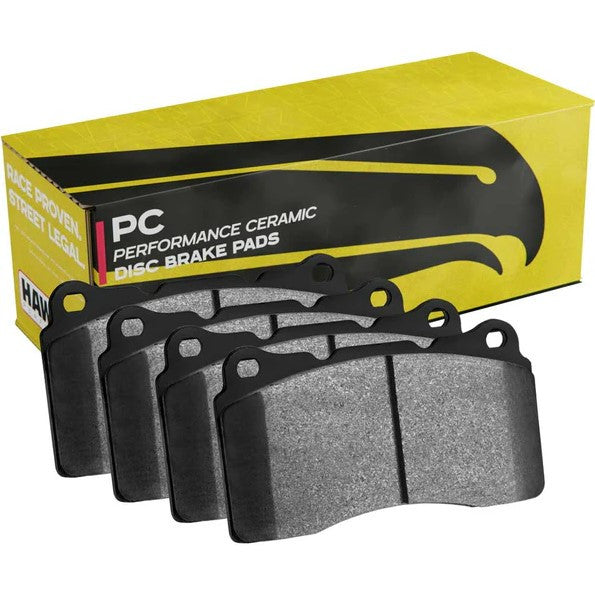 Hawk Performance Front Ceramic Disc Brake Pad For 2002-03 Subaru WRX