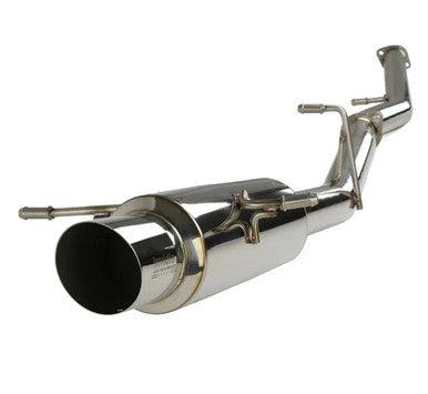 Invidia N1 3" Racing Cat Back Exhaust With 4" Polished Tip for 2002-07 Subaru WRX & STI - HS02SW1GTR