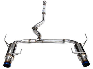Invidia N1 Cat Back Exhaust with Titanium Tips for 2010-12 Subaru Legacy GT - HS10SL1GTT