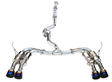 Invidia R400 Cat Back Exhaust with TI Tips for 2015-21 Subaru WRX / STI Sedan