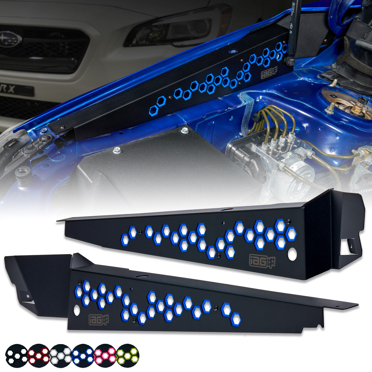 IAG Fender Shrouds For 2015-21 Subaru WRX / STI