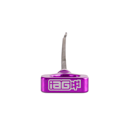 IAG Dipstick With Billet Anodized Handle For 2015-21 WRX & 2014-18 Forester 2.0L - Purple 2