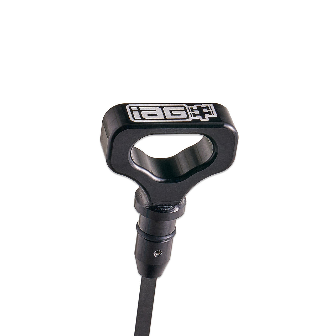 IAG Dipstick With Billet Anodized Handle For EJ 2.5L 2006-14 WRX, 04-21 STI, 06-09 LGT, 06-13 FXT - Black