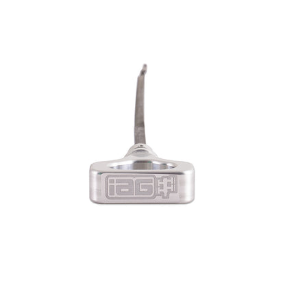 IAG Dipstick With Billet Anodized Handle For EJ 2.5L 2006-14 WRX, 04-21 STI, 06-09 LGT, 06-13 FXT - Silver 2