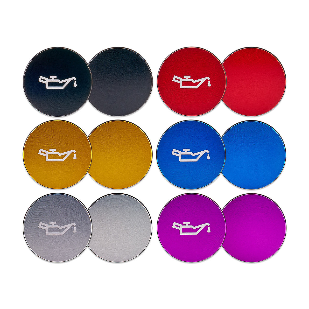 IAG Revolve Engine Oil Fill Cap w/ Anodized Color Accent - Colors