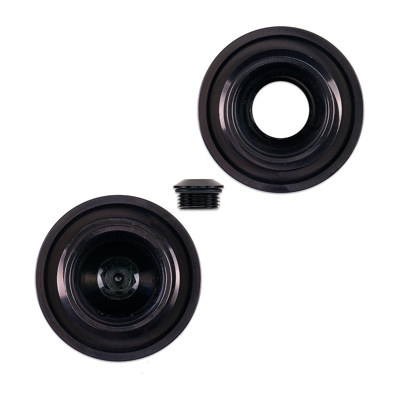 IAG Revolve Engine Oil Fill Cap w/ Anodized Color Accent - Cap Parts