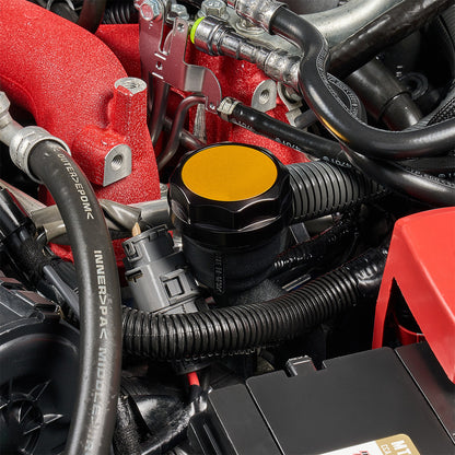 IAG Revolve Engine Oil Fill Cap w/ Anodized Color Accent - Installed 4
