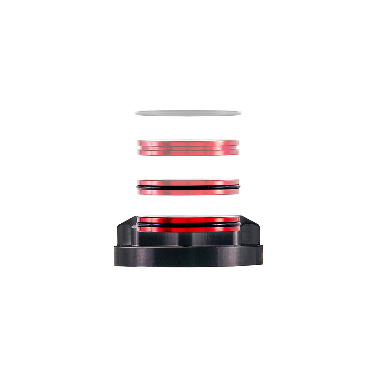 IAG Revolve Coolant Reservoir Cap w/ Anodized Color Accent for 02-26 WRX, 04-21 STI, 05-09 LGT, 04-08 FXT, 13-26 BRZ - Construction