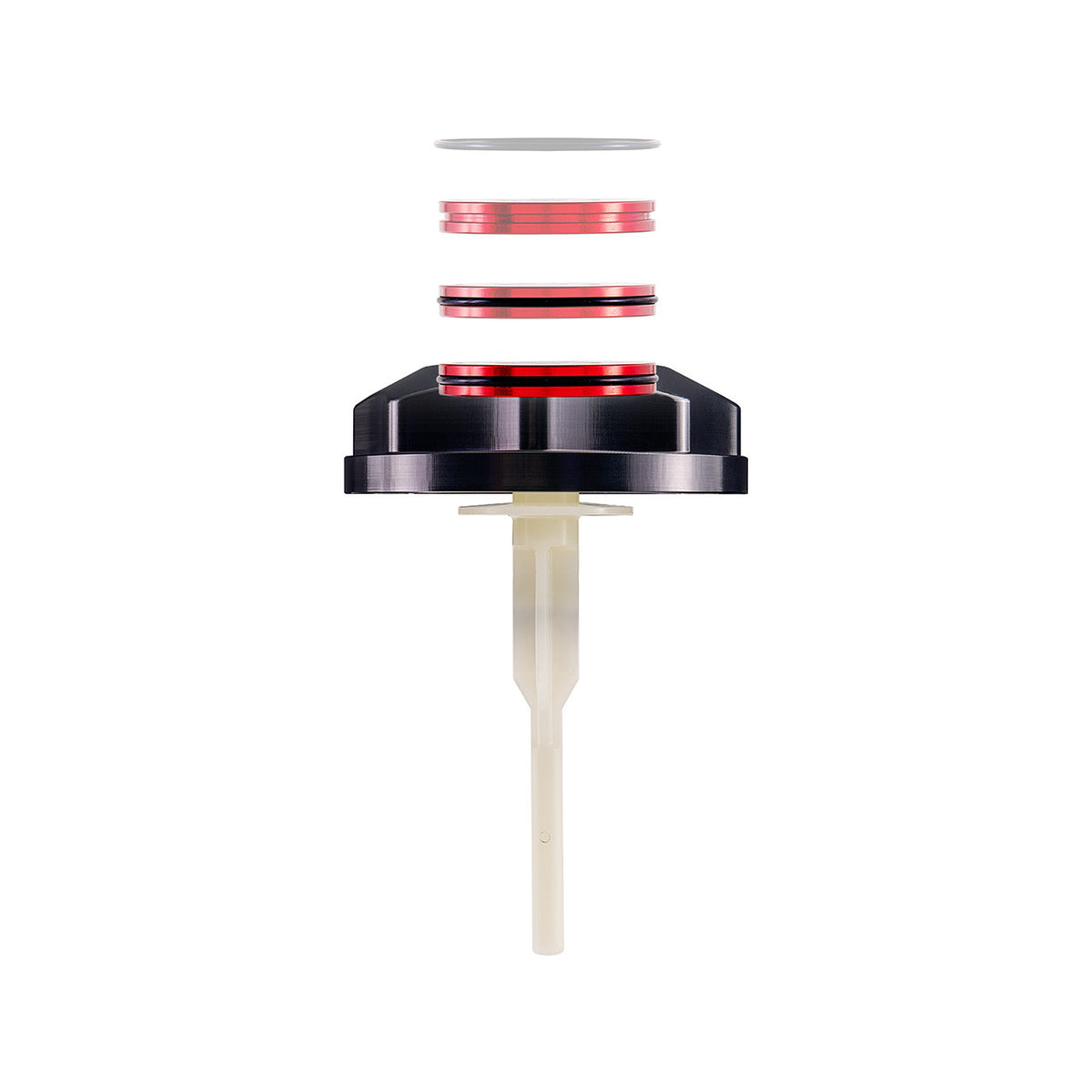 IAG Revolve Power Steering Reservoir Cap w/ Anodized Color Accent - Exploded View