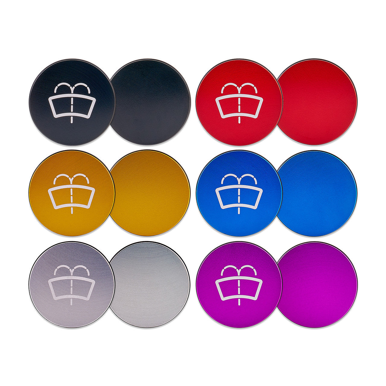 IAG Revolve Engine Dress-Up Cap Large Insert Replacement - Washer Cap Insert Colors