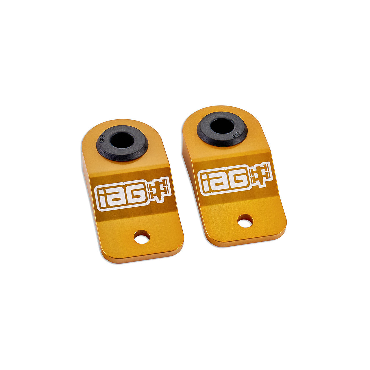 IAG Radiator Stays For 2002-07 Subaru WRX, 04-07 STI, 02-07 Impreza, 02-07 Outback - Gold
