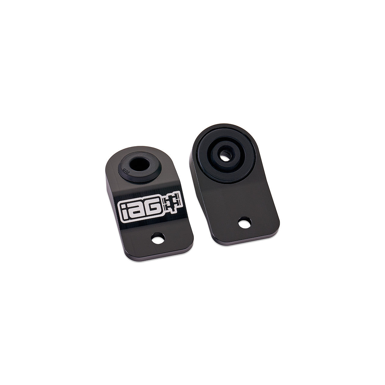 IAG Radiator Stays For 2015-21 Subaru WRX & STI, 12-16 Impreza, 13-17 Crosstrek - Black 2