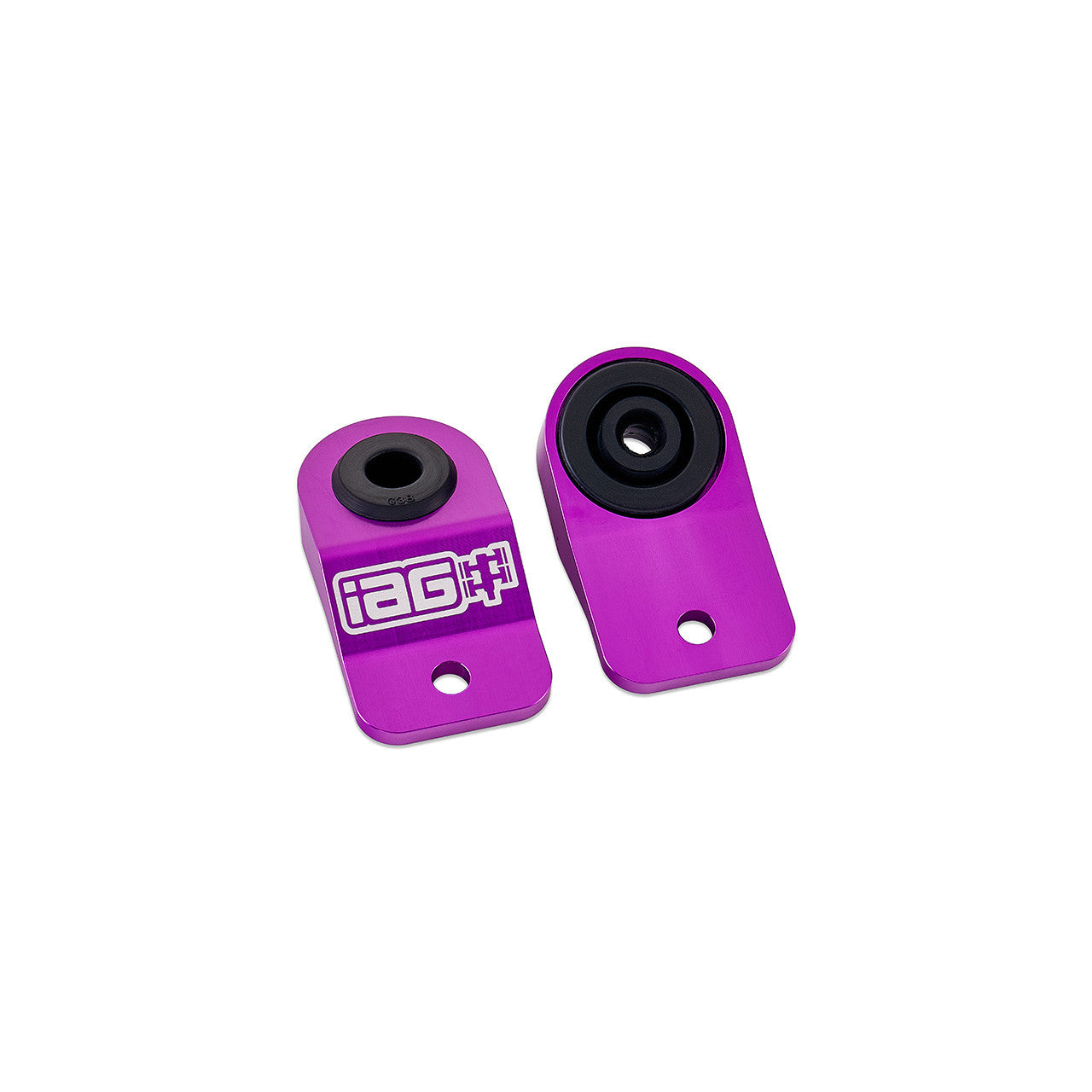 IAG Radiator Stays For 2015-21 Subaru WRX & STI, 12-16 Impreza, 13-17 Crosstrek - Purple 2
