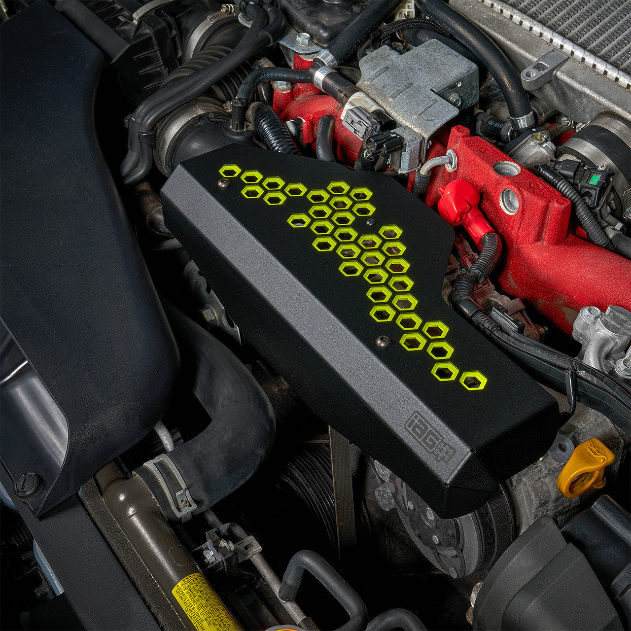 IAG Alternator Cover For 2006-14 WRX & 04-21 STI - Installed 2