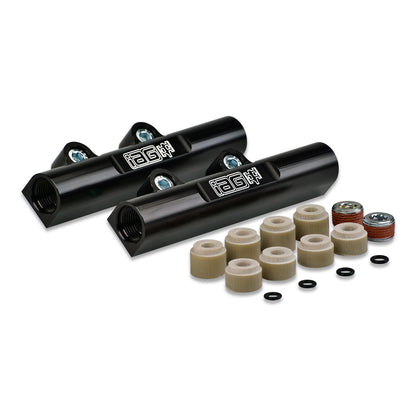 IAG Black Fuel Rails for 208-14 WRX, 2008-21 STI