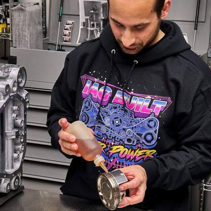 IAG Boxer Power Logo Hoodie - Modeled