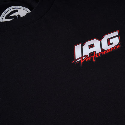 IAG Performance Drag Car T-Shirt - Front Close-up