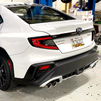 IAG Rockblocker Smoked Tail Light Film Kit for 2022+ Subaru WRX - Installed 3