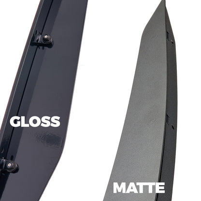IAG Single Canard Kits For 2015-2021 VA Subaru WRX & STI - Gloss vs Matte Black