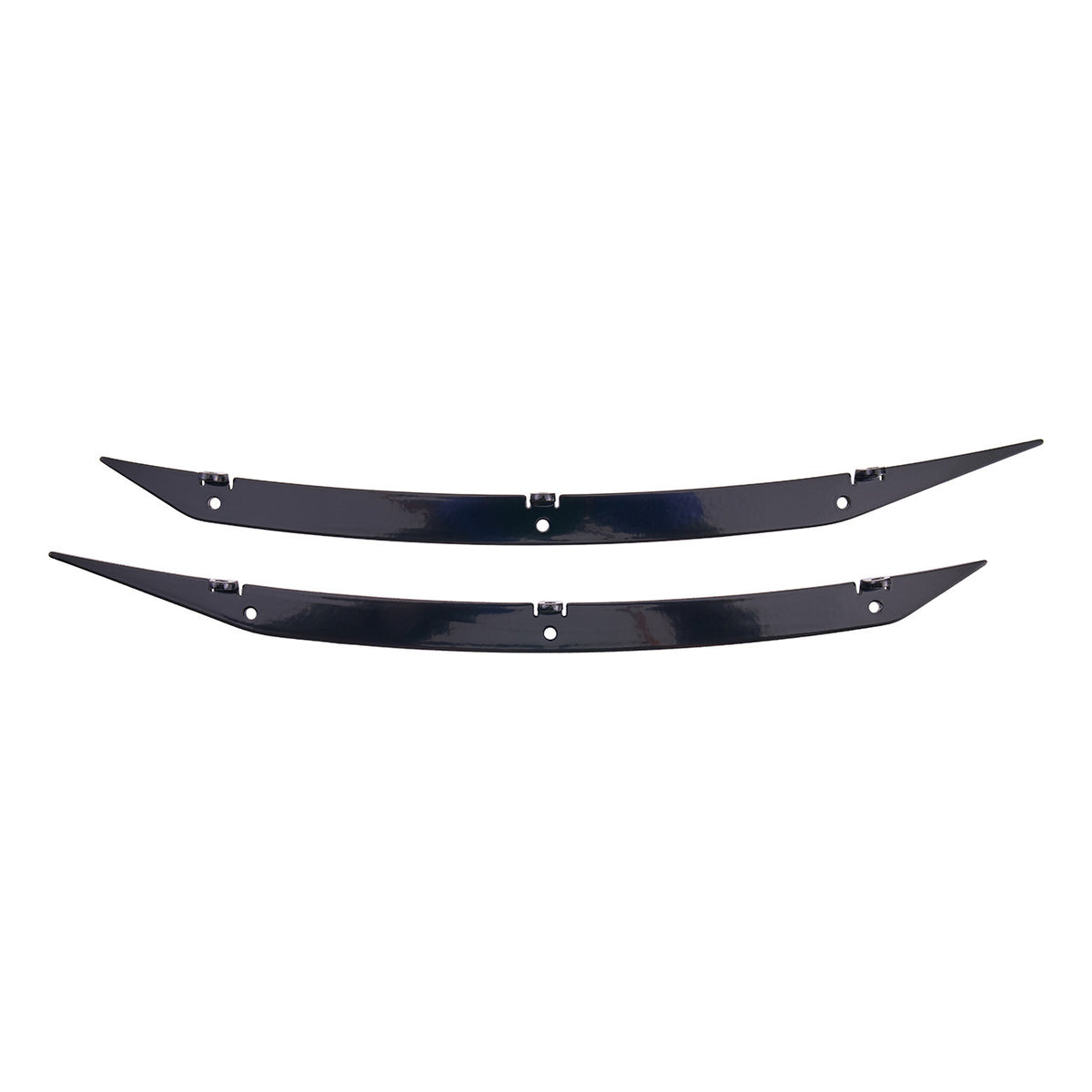 IAG Single Canard Kits For 2015-2021 VA Subaru WRX & STI - Gloss Black Angle 2