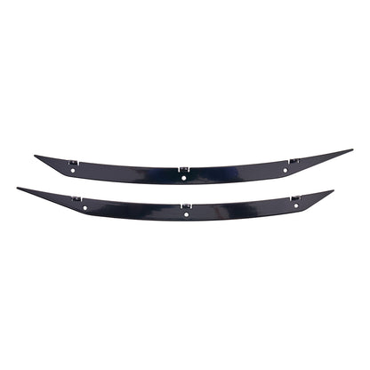IAG Single Canard Kits For 2015-2021 VA Subaru WRX & STI - Gloss Black Angle 2