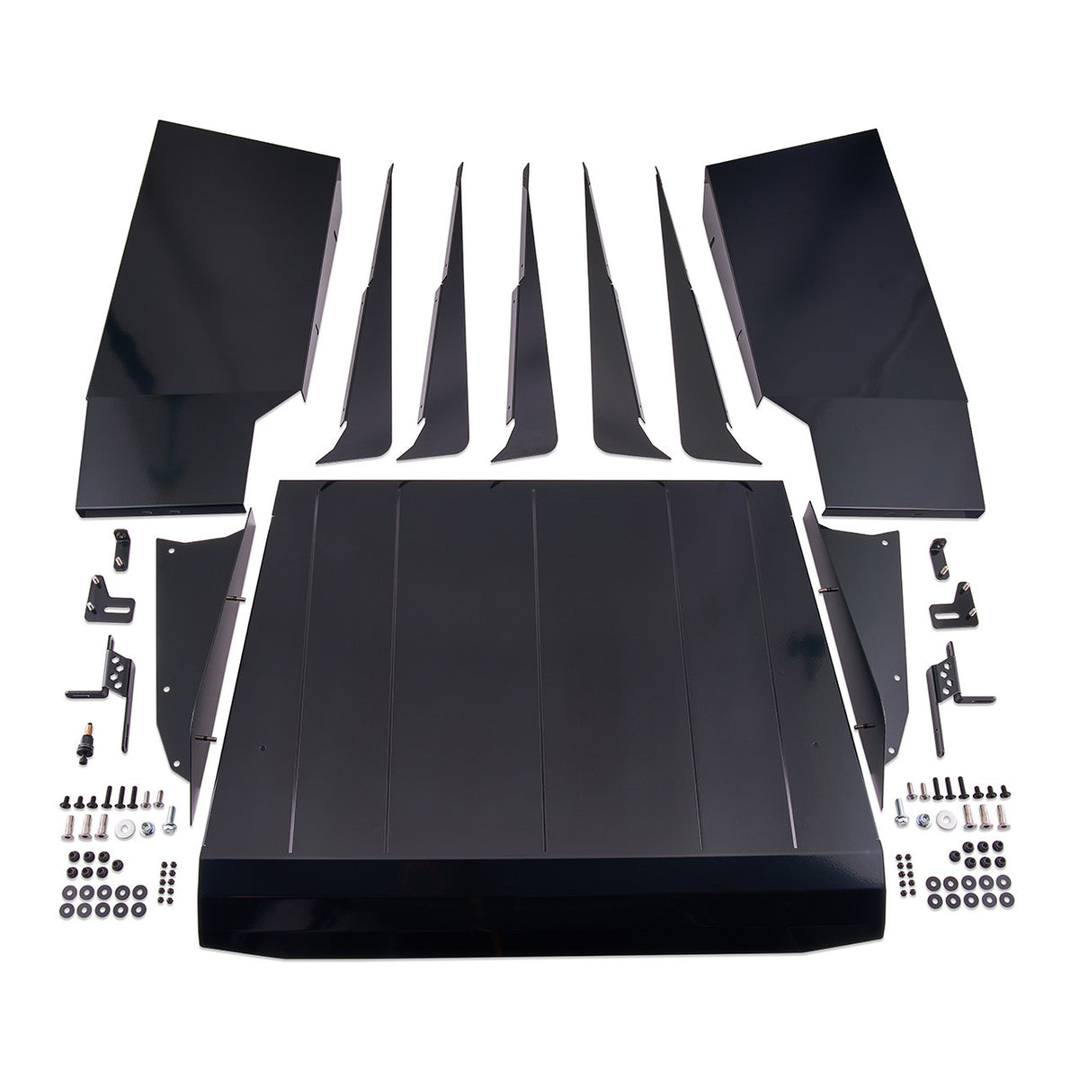 IAG Rear Diffuser For 2015-2021 VA Subaru WRX & STI - Gloss Black Layout