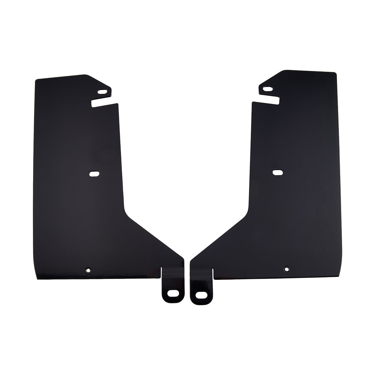 IAG Straight Endplate Winglets For 2015-21 Subaru WRX & STI - Gloss Black Layout