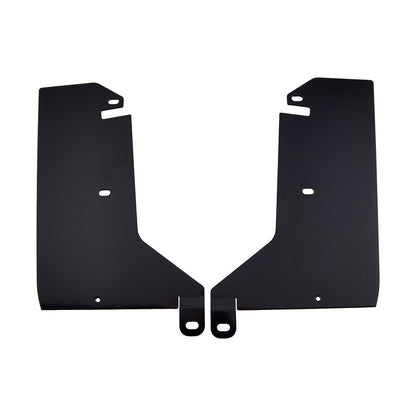 IAG Straight Endplate Winglets For 2015-21 Subaru WRX & STI - Gloss Black Layout