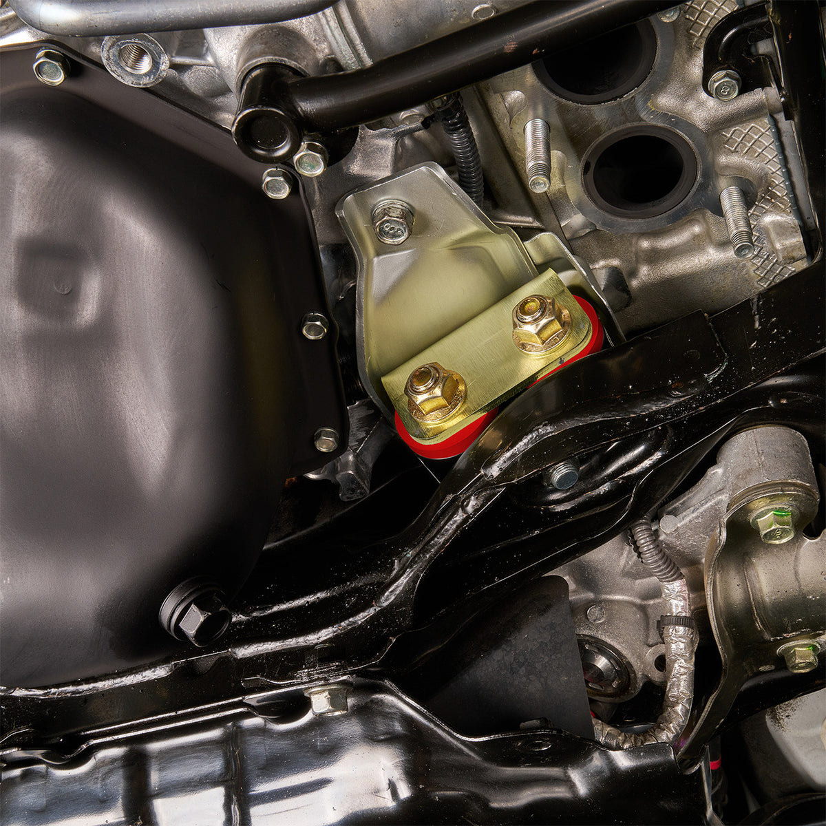 IAG Competition Series FA Engine Mount Set 90A w/ Brackets 2022+ WRX - Installed 2
